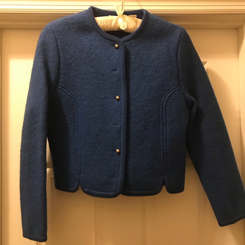 Carroll Reid Boiled 100% Wool Jacket.